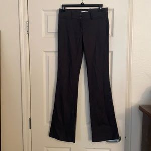 Have smoked gray stretch slacks size S